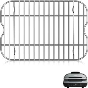 Roasting Grill Steamer Racks for Ninja Foodi FG551 Smart XL Indoor Grill with Air Fry, Stainless Steel Air Fryer Rack Accessories for Ninja Foodi,11.5'' x 7.6'' Dishwasher Safe