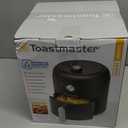 Toastmaster 2.6L Air Fryer - Instant Air Fryer with 2.75 Quart Capacity - Kitchen Appliance for Healthy Cooking - Compact Appliance with Slide-Out Basket - Oil-Free Kitchen Gadget