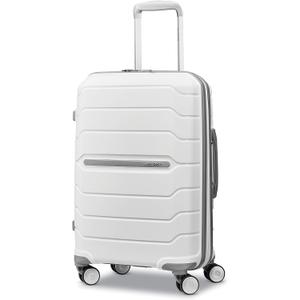 Samsonite Freeform Hardside Carry-On Luggage with Spinner Wheels - Hardshell Suitcase - TSA, Airline-Approved - Expandable Hard Shell, Smooth Rolling Wheels for Lightweight Travel - White