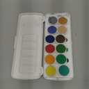 Grumbacher Opaque Watercolor Set, 24 Colors & Brush, 1 Count (Pack of 1)