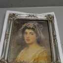 Silver Picture Frame 8x10 Vintage Victorian Picture Frames Antique Gothic Baroque Ornate for Wall or Tabletop Display, Fits 8x10 or 5x7 Photo with Mat