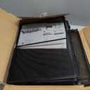 Under Bed Storage with Wheels 47.2"(L)/57.6L Large Rolling Under Bed Storage, Metal Underbed Containers on Wheels, Tool-Free Assembly Foldable Metal Underbed Drawers for Shoes Clothes Toys (Pack of 2)