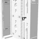 Legrand - OnQ Cable Management, In-Wall Media Box, Dual Purpose Structured Wiring Enclosure, TV Home Theater Recessed Storage Box, 17 Inch, White, ENP1700NA