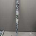 Window Privacy Film with Cutting Grid, Non-Adhesive Stained Glass Window Film Decorative, Static Cling Privacy Window Film (Leaf Rainbow,29.5 X 157.4 inch)