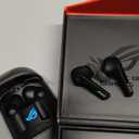 ASUS ROG Cetra True Wireless SpeedNova Gaming Earbuds Dual-Mode (BT, 2.4GHz), Dirac Opteo, Bone-Conduction AI Mic, Adaptive ANC, 46Hr Battery, for PC, PS5, PS4, Switch, Mobile, ROG Ally/X - Black