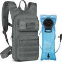 NOOLA Hydration Backpack with 3L TPU Water Bladder, Tactical Molle Water Backpack for Men Women, Hydration Pack for Hiking, Biking, Running and Climbing
