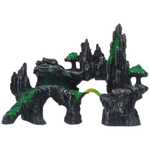 Calcipxx Resin Aquarium Decoration for Fish Tank Landscaping and Interior Design