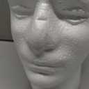 Male Wig Display Mannequin Head Stand Model Styrofoam Foam White