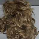 Men's Wigs 70s 80s Wigs for Men Blonde Brown Wavy Curly Mullet Wig Halloween Costume Theme Party Wig