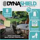 DynaShield Repellent Refill Pads - Official Refill Pads for DynaShield Mosquito Repellent - DS1000R8SR, 8 Pack