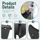 FRCBRKT-BL Mounting Bracket Compatible with Furr-ion Backup Camera/RV Camera, Backup Cam-era System Mounting Kit (Moun-ting Bracket Only)
