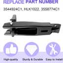 Hood Latch 3544924C1 Compatible With International Trucks DuraStar, HC Series, LC Series, Transtar 8500/8600,Replacement Part for HLK1022, 3558774C1