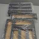 9 IN 1 Bamboo Foil and Plastic Wrap Organizer for Kitchen Drawer, Plastic Bag Organizer Organization and Storage, Food Storage Bag Organizer (Black)