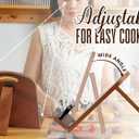 Chinese New Year Gifts, The Year of Horse Cookbook Stand for Kitchen Counter, Adjustable Tablet Recipe Book Holder