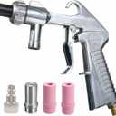 Sand Blaster Gun,Sandblasting Sandblaster Gun Kit for Sandblast Blast Cabinet with Ceramic Nozzles