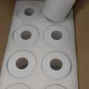 8 Pcs White Frosted Glass Shade Replacements for Pendant Light Fixtures Glass Lamp Shade Cover, 1-5/8 Inch Fitter, 4"w x 6"h, Replacement Lamp Globe for Chandelier Wall Light Sconce