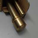 1 1/8 Inch Diameter Curtain Rods72 to 144 Inches(6-12ft), Telescoping Heavy Duty Large Drapery Rod with Adjustable Aluminum Alloy Bracket, Solid End Caps for Windows Patio Decoration, Brushed Gold