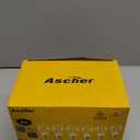 Ascher 60 Watt Equivalent, E26 LED Filament Light Bulbs, Warm White 2700K, Non-Dimmable, Classic Clear Glass, A19 LED Light Bulb with 80 CRI, Pack of 6