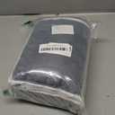 RelaxBlanket ''40''x60'' Duvet Cover for Weighted Blanket | Premium Super Soft Minky Dot | Dark Grey