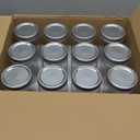 Bedoo Mason Jars 32 oz, 12 Pack Quart Mason Jars With Wide Mouth Lids, Glass Jars for Canning, Food Storage, Meal Prep, Overnight Oats, Fermenting, Pickling, DIY Projects