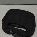 Small Crescent Puffer Purse Shoulder Bag for Women Nylon Quilted Purses Bag Adjustable Shoulder Strap Puffy bag (Black)