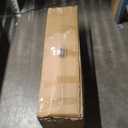 6Ft Artificial Tree Pre-Lit Snow Flocked Pencil Christmas Tree