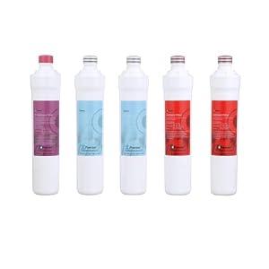 Watts Premier Annual UF-3 5-Pack Filter Kit for Ultra Filtration RO System
2 Sediment Filters 2 Lvoc Carbon Filters UF Membrane WQA Certified Push Button Release Design for Up to 80 Psi