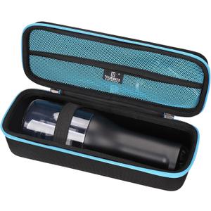 Tourmate Hard Case applicable Philips Flosser,Travel Case for Sonicare Flosser HX3826/HX3827/21, Cordless Power Flosser 3000 Storage Box (Only Box) (Black + Blue)