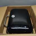 Weber Lumin Compact Outdoor Electric Barbecue Grill, Black - Great Small Spaces such as Patios, Balconies, and Decks, Portable and Convenient
