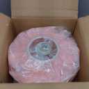 Pink Feather Table Lamp with Gold Finish - 3 Color Changing LED Bedside Desk Lamp, Modern Romantic Night Light for Bedroom Living Room Wedding Decor, Ideal Gift for Her