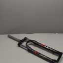 BUCKLOS 26/27.5/29 MTB Suspension Fork Travel 100mm, 28.6mm Straight Tube QR 9mm Crown Lockout Aluminum Alloy XC Mountain Bike Front Forks
