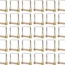 3/8 Inch x 2-1/4 Inch Shaft Lock Pin Wire Lock Pin Tractor Hitch Pin Assortment Kit (30)