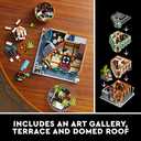LEGO Icons Boutique Hotel Model Kits - Bedroom or Office Decor for Men & Women, Ages 18+ - Building Blocks for Adults for Display - Gift Idea - 10297