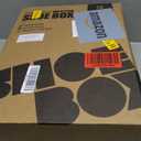 SEE SRPING XX-Large Shoe Storage Box Fit Size 14, Clear Plastic Stackable Shoe Organizer for Closet, Shoe Rack Sneaker Containers Bins Holders, Drawer Organize Unit, 12 Pack Black