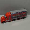 JOYIN 23 in 1 Fire Truck Vehicle Toy Set with Sounds and Lights, Fire Engine Vehicles in Carrier Truck, Mini Rescue Emergency Car Toy, Christmas Birthday Gifts for Over 3 Years Old Boys