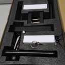 BEBASIA Smart Fingerprint Door Lock with Handle Set, Full App Control, Electronic Digital Touchscreen Keypad, Deadbolt Smart Locks for Front Door, Auto Lock, Black