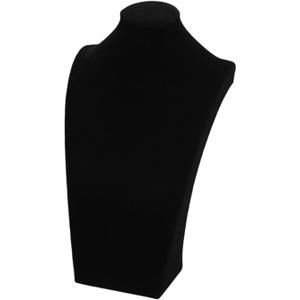 Chic Necklace Display Stand for Elegant Jewelry Presentation, 20cm Black