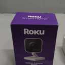 Roku Indoor Camera - Home Security - 1-Pack - Wired Security Camera & Pet Monitor with 1080p HD Color Night Vision, Works with Alexa & Google, Motion & Sound Detection, WDR & WiFi 6