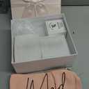 Maid of Honor Bridesmaid Proposal Gifts Box Includes Bridesmaid Glasses Maid of Honor Candle Makeup Bag Sage Wedding Invitation Cards for Bridal Party Favors