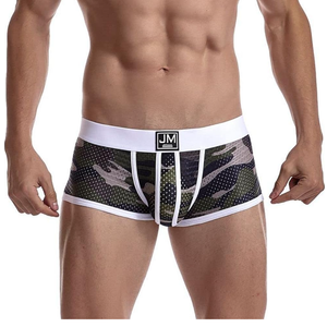 JOCKMAIL Men's Boxer Briefs Mens Underwear Boxer Briefs with Men's Boxer Shorts Camouflage Underwear XL
