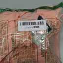 BTFBM Womens Casual Tops Dressy Summer Outfits 2025 Puff Short Sleeve Blouse Ruffle Neck Business Work Button Down Shirt, Coral, XL 