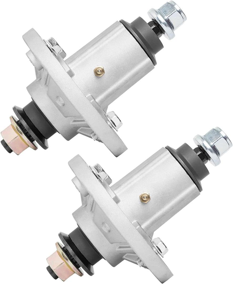 Spindle Assembly for John Deere Mower Replaces GY20454 GY20962 - Spindle for D105 D110 D130 D140 L110 LA105 LA115 LA125 LA130 LA135 LA145 X110 42" 48" Lawn Mower Deck with Threaded Bolts (2PACK)