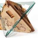 Anti-Gravity Puzzle Box - 3D Brain Teaser Puzzle for Adults - Wooden Treasure Chest - Money Puzzle Box for Cash Gift - Escape Room Game