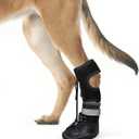 Idepet Dog Drop Foot Brace Strap On (No Knuckling Boot Brace)  Dog Boot Leg Braces for Leg Support, Dog Shoes Lift Toes for Foot Issues, Arthritis, Pet Corrector for Dogs (7)