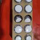 20PCS Push Button for Arcade Video Game Consele(10 White + 10 Black), 24mm × 16, 20mm × 4, Arcade DIY Parts