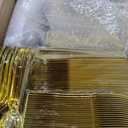 BESTVIP 900PCS Gold Dinnerware Set for 150 Guests,