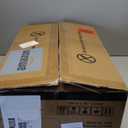 Ceiling Fans with Lights and Remote Control, 42 Inch Solid Wood Blade, Low Profile Flush Mount, LED Dimmable DC Reversible Modern Ceiling Fans with APP Control for Bedrooms, Living Rooms, Patio, Black