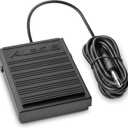 Alesis ASP-1 MKII Universal Sustain Pedal and Momentary Footswitch with 5ft Cable and Non Slip Bottom (black)