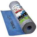 QuietWalk Underlayment 360 sq ft – 3 mm Thick – for Laminate & Hardwood Floors – Approved for Pre-Attached Pad – Recycled Fiber – Floating Install – Sound & Moisture Barrier – Made in USA