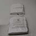 18x18 Decorative Throw Pillow Inserts-Down Feather Pillow Inserts-Square-Cotton Fabric-Set of 2-White.